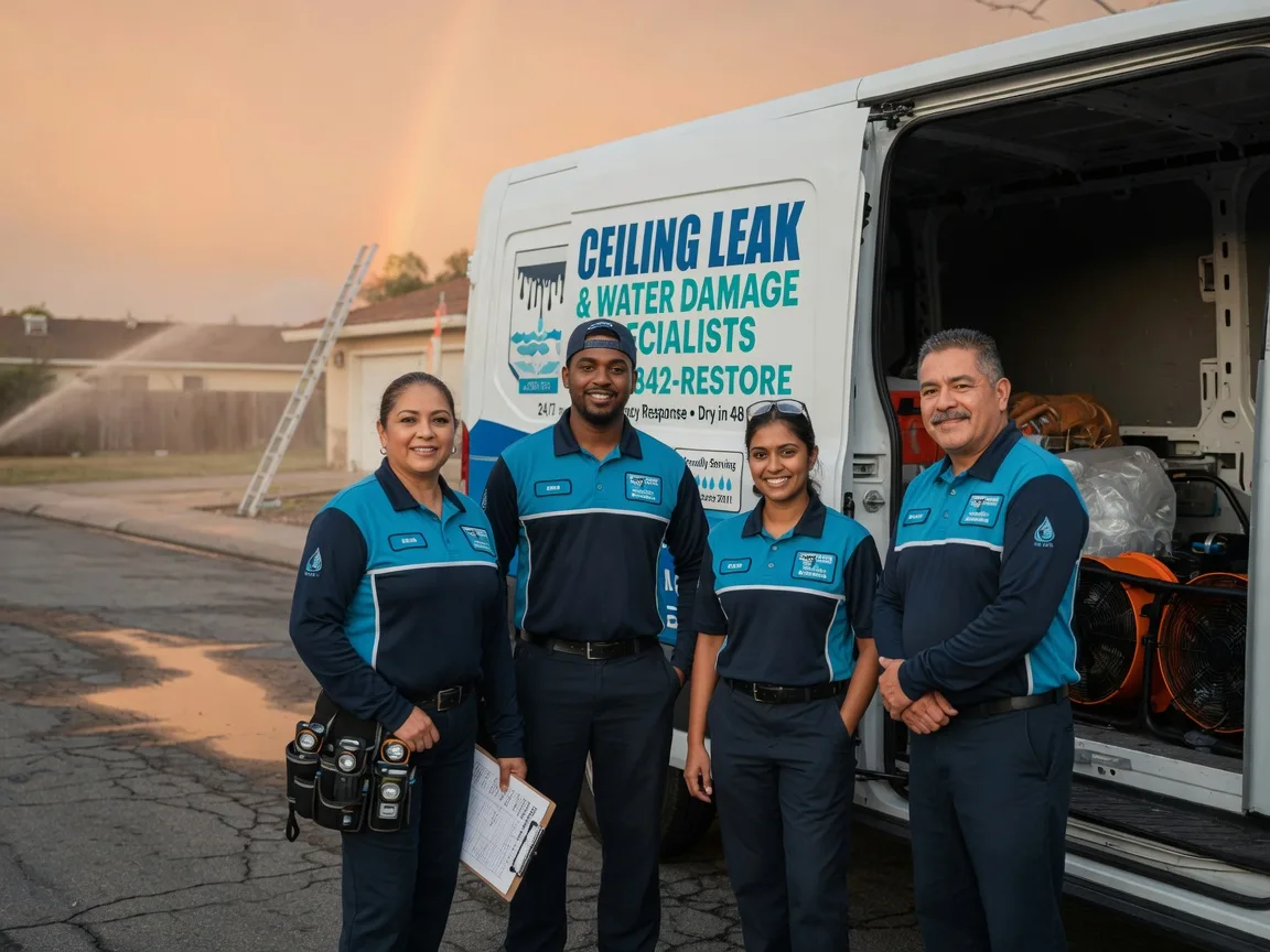 Ceiling Leak Cleanup company in Wauconda, WA
