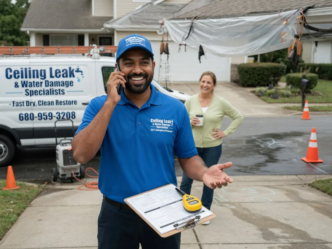 Ceiling Leak Cleanup Wauconda, WA FAQs